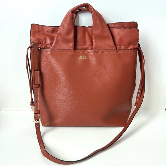 Vince Camuto Asti Leather Tote/Shoulder Bag - Picture 1 of 11